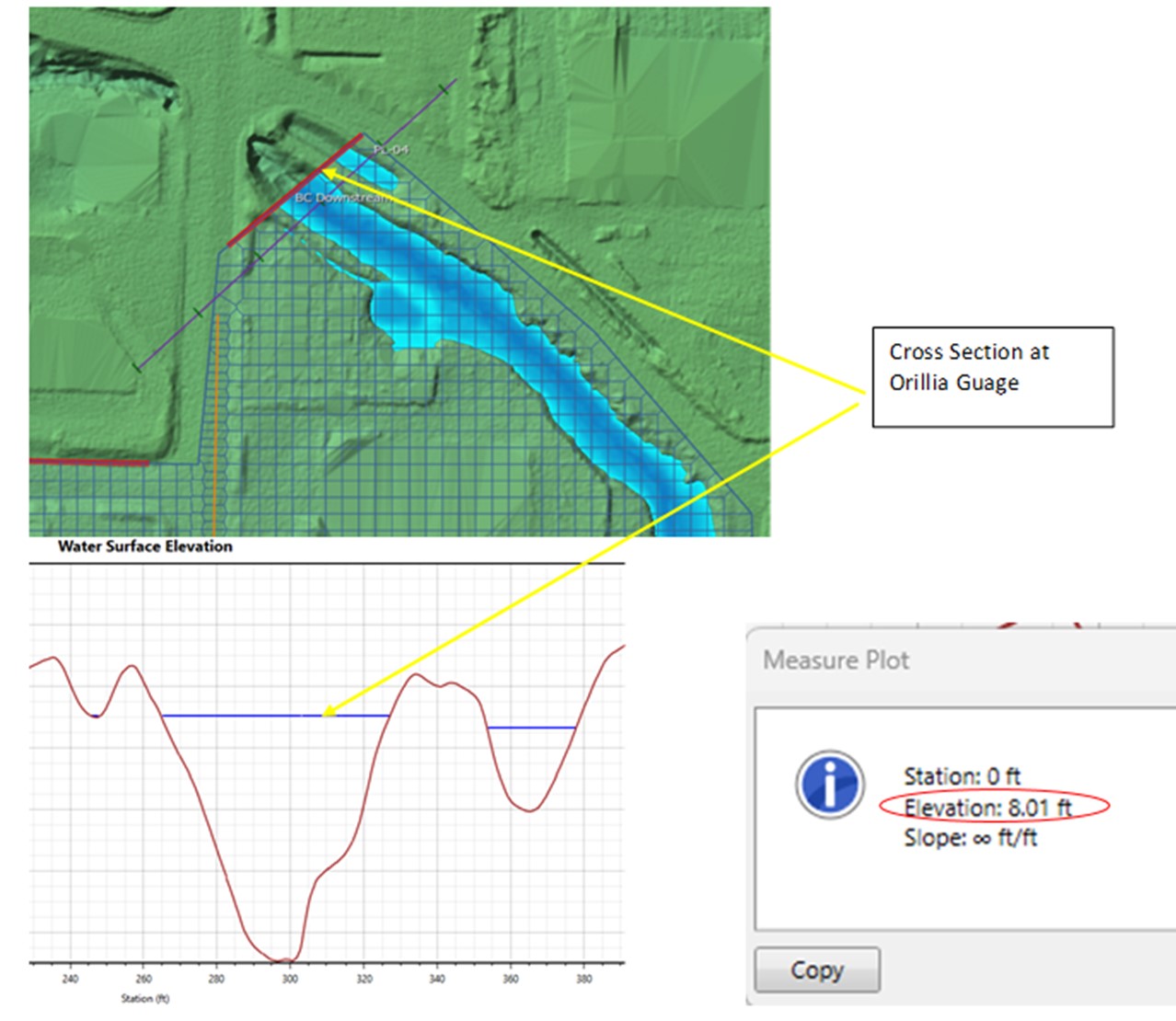 LIDAR-based flood inundation analysis